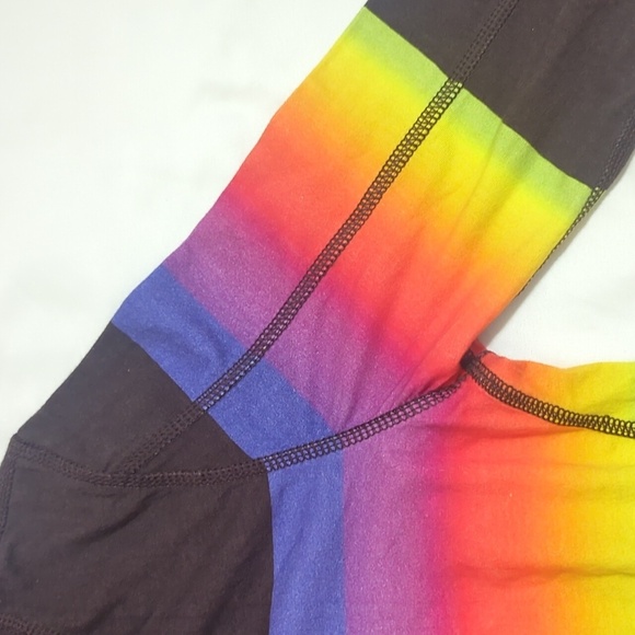 Free People Movement Huddle Printed Hooded Layer, Color Rainbow Brown Size S/P - Picture 9 of 15